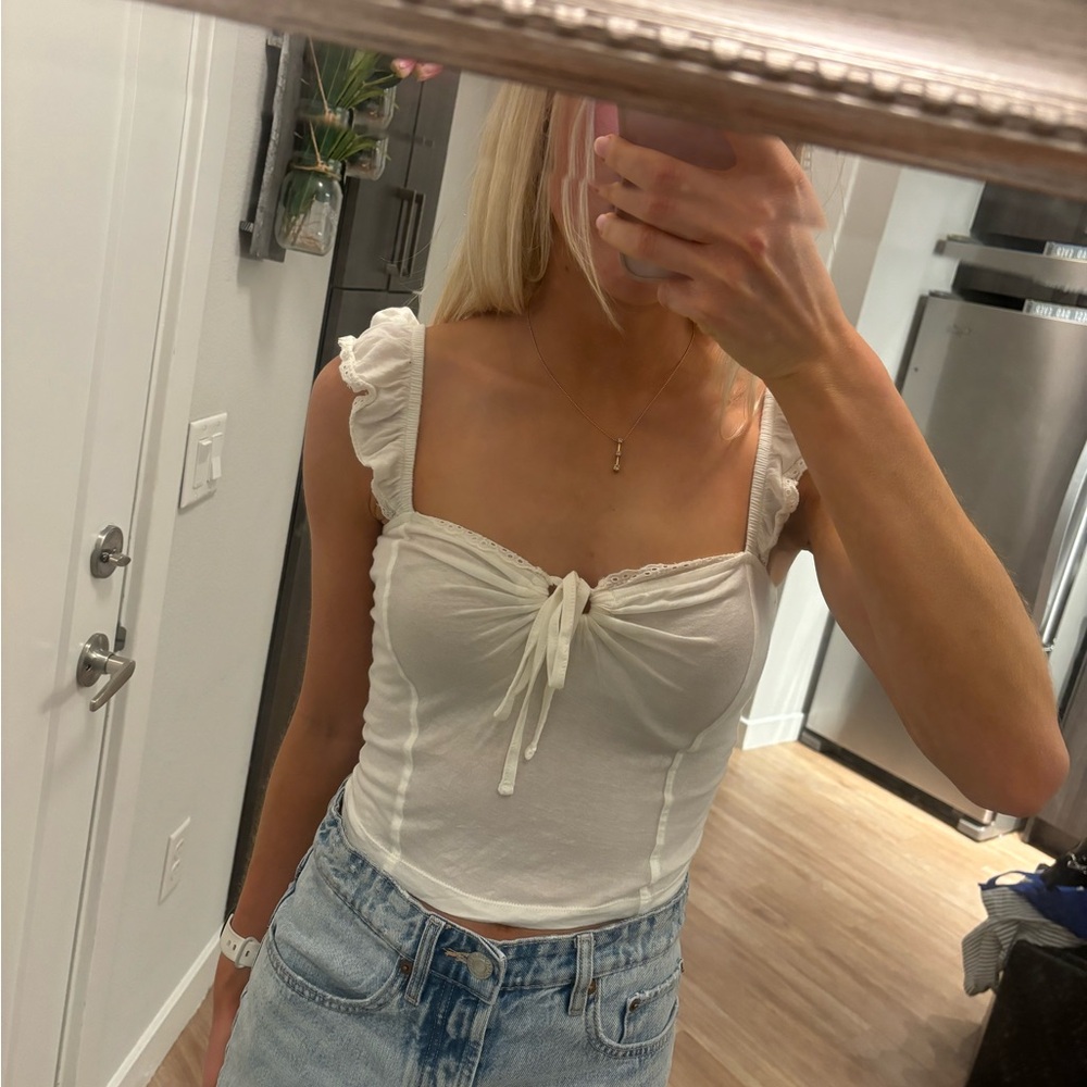 White ABOUND Top